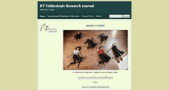 Desktop Screenshot of iffresearchjournal.org